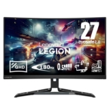 Lenovo Legion R27qc-30 27 QHD Curved Gaming Monitor 180Hz, 0.5ms MPRT, Speakers, EyeSafe, VESA