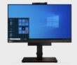 Lenovo ThinkVision TIO22 G4 21.5 IPS FHD 16:9 Widescreen WLED PC Monitor 720p Webcam Mic & Speakers – DisplayPort, USB 3.1 – Refurb Grade A