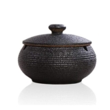 Lependor Ceramic Ashtray with Lids,