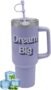 Lesser & Pavey Dream Big Drinks Cup 1200ml for Hot & Cold Drinks Durable Coffee Cups for Home & Office Comfortable & Easy-to-Hold Coffee Mugs for Beverages & Daily Use