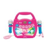 Lexibook Disney Princess Pink Portable Karaoke Player for Kids