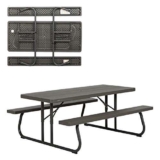 Lifetime 60112 6 ft (1.83 m) Picnic Table (brown)