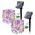 Ligarko Solar Fairy Lights Outdoor, 2 Pack Total 240 LED/80FT
