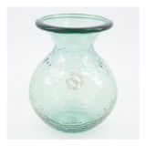Light Green Glass Vase 24x20cm