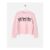 Light Pink Mimi Cat Crew Neck Knitted Jumper