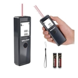 Lightning Deal-Laser Distance Meter 50m, 3mm, IP54, 2x AAA, Gray