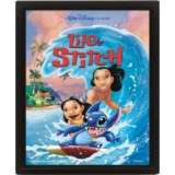Lilo & Stitch 3D Lenticular Framed Print