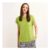 Lime Plisse Top for Ladies