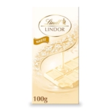 Lindt LINDOR White Chocolate Bar – 100g (£1.32 S&S)