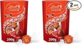 Lindt Lindor Blood Orange Milk Chocolate Truffles Box – Approx 16 balls, 200g – Chocolate Truffles with a Smooth Melting Filling – Gift Present – Valentines Day, Birthday, Congratulations (Pack of 2)