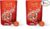 Lindt Lindor Blood Orange Milk Chocolate Truffles Box – Approx 16 balls, 200g – Chocolate Truffles with a Smooth Melting Filling – Gift Present – Valentines Day, Birthday, Congratulations (Pack of 2)