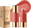 Liquid Blush Cream Face Blush – Soft Velvet Silk Texture, Long-lasing, Buildable and Blendable, Moisturizing Face Liquid Blush Stick for Cheek (04, 37g)