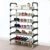 Living and Home 6-Tier Stackable Shoe Rack Organizer