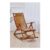 Living and Home Bamboo Rocking Chair Foldable Recliner