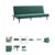 Living and Home Modern Green Convertible Sofa Bed