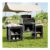 Livingandhome Camping Kitchen Stand Unit
