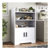 Livingandhome Contemporary Wooden Sideboard Cabinet