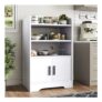 Livingandhome Contemporary Wooden Sideboard Cabinet