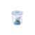 Lock & Lock HPL932D round Storage Container, Clear/Blue, 700ml