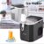 Loefme Desktop Fully Automatic Bullet Shaped Ice Maker 12kg/24h Fast Ice Making with code – CONENTOOL Shop Store
