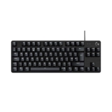 Logitech G G413 Mechanical Gaming Keyboard – Compact Backlit Keyboard with Tactile Mechanical Switches, QWERTY UK English Layout – Black