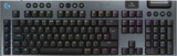Logitech G G915 X LIGHTSPEED Low-Profile Wireless Gaming Keyboard, Double-Shot PBT Keycaps, Fully Programmable Keys, RGB Backlighting, Black