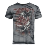 Logo T-Shirt Grey by Iron Maiden by EMP