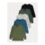 Long-Sleeve Cuffed T-Shirt 5-Pack
