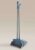 Long handled dustpan with brush