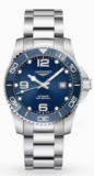 Longines HydroConquest Blue Dial 41mm Automatic Diving Mens Watch