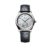 Longines Master Collection Collection 38.5mm Silver Dial Grey Leather Strap Watch