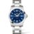 Longines Mens Conquest 41mm Quartz Watch, 300M, 2yr Warranty, WR – Silver / Black / Blue