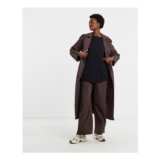 Longline Curved Hem 3/4 Sleeve Top