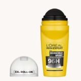 Loréal Men Expert Invincible Sport / Derma Control / Thermic Resist 96h XXL Roll On Anti-Perspirant Deodorant 50ml (Free Delivery £30)