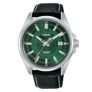 Lorus Mens Automatic Watch with Green Dial and Black Leather Strap RU409AX9 – Sold By GB Watch Shop – With Code