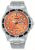 Lorus Sports Diver Day/Date Watch (42mm) Orange Dial / Stainless Steel Bracelet 100m WR – w/Code