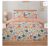 Lottie Floral Bedding Set – Orange / Single – Free C&C