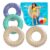 Lubibi 4-Pack Inflatable Pool Floats 70/80/90 Cm