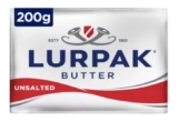 Lurpak Unsalted Butter 200g