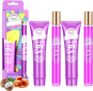 Luxury 4-Piece Fragrance Gift Set – 2 x 35ml Caramel Coconut Nut Perfume & 2 x 35ml Body Lotion, Sweet Warm Scent, Travel Size, Gift for Women, Gift for Her