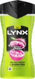Lynx Epic Fresh 3-in-1 Body Wash Hair, Face and Body Cleanser shower gel with a grapefruit & tropical pineapple scent for an all day fresh & clean feel 6x 225 ml