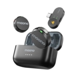 MAONO Lavalier USB-C Wireless Mic for iPhone/Android/PC, 48KHz/24Bit, 300m, T5