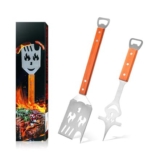 MARUKO BBQ Accessories, 8 in 1 Grill Tool Set