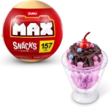 MAX Premium Snacks Building Bricks (Ice Cream) Novelty Unboxing Toy Collectible Minis by ZURU