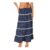 MAYFASEY Womens Boho Polka Dot Maxi Skirt E