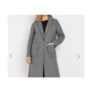 M&Co Grey Tailored Coatigan ( Sizes 10,12,14 Only)