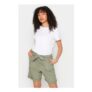M&Co Sage Green Cargo Shorts