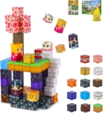 MEESHEEP Magnetic Blocks, Magnetic Building Blocks Set for Girls & Boys Age 3-10 Birthday for Kids: Inspiring Creativity, Imagination and Confidence