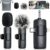 MENERESAS wireless mini microphone for iPhone:  – –  phone microphone, 3-Level Noise Reduction, 20m/65ft Range,     Charge While Recording – Type-C/TRRS for Live Streaming
