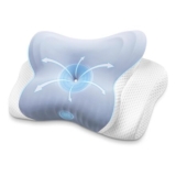 MISSCOZY Ergonomic Orthopedic Pillow for Neck Pain, Memory Foam